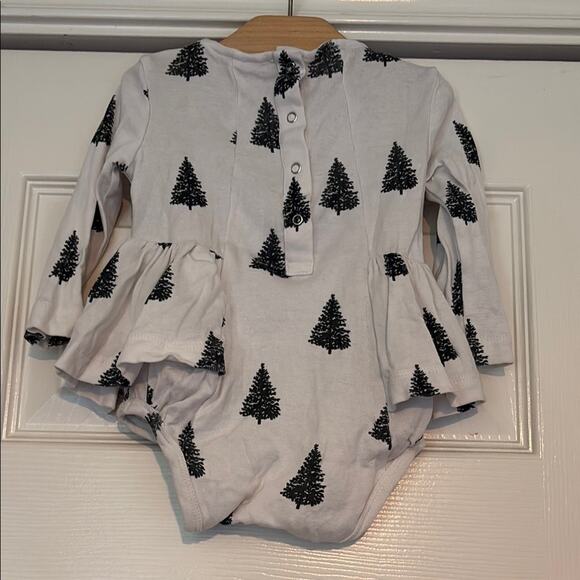 Kate Quinn Trees LS Ballerina Bubble 6-12mo - Picture 3 of 3